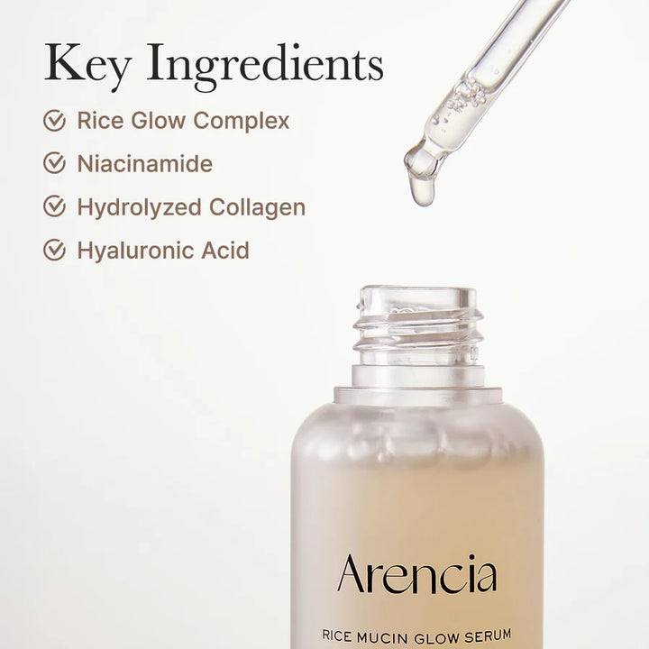 Arencia - Sérum Éclat au Riz Fermenté Rice Mucin – 30 ml