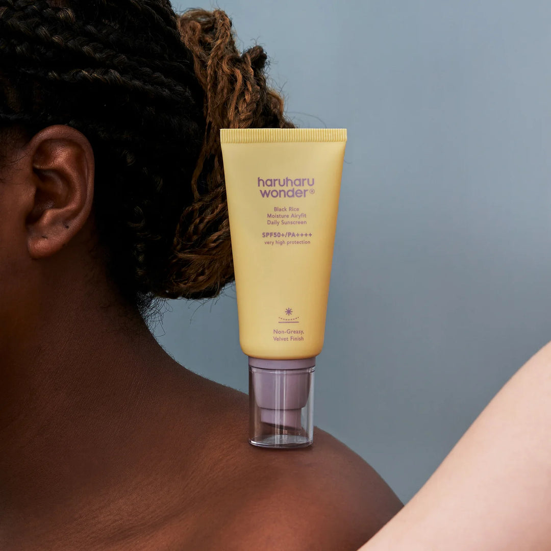 haruharu wonder - Crème Solaire Airyfit à l'Hydratation de Riz Noir SPF50+ - 50ml