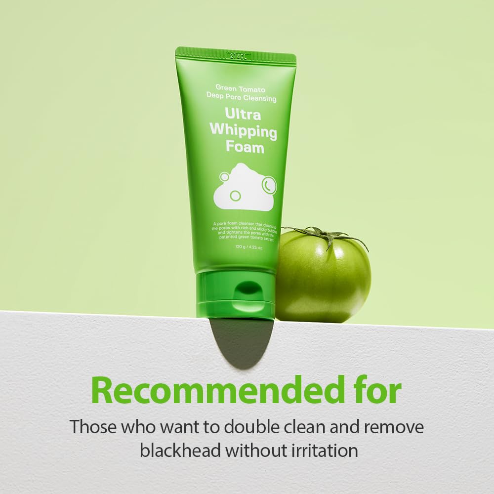 Green Tomato Pore Cleansing Whipping Foam
