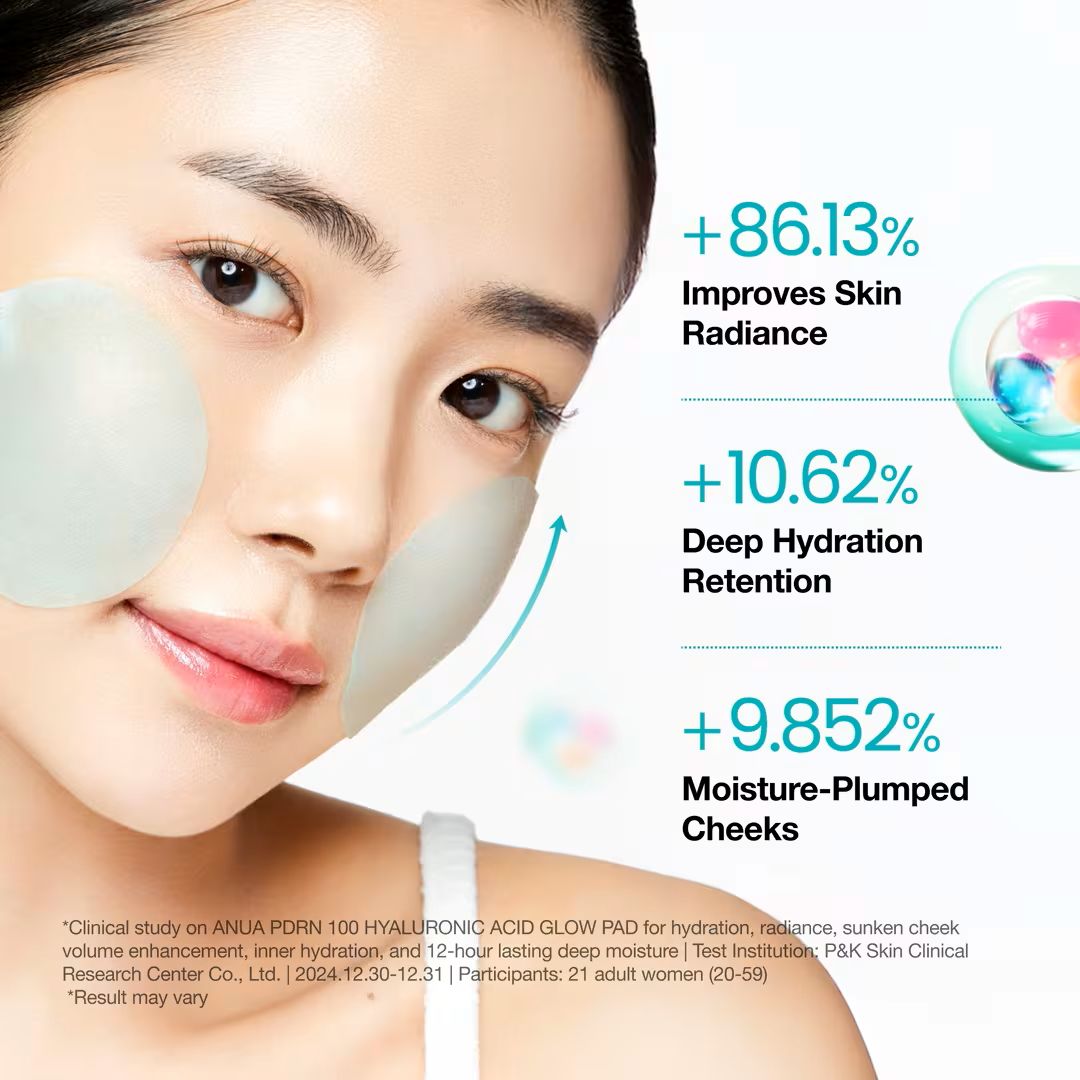 Anua - PDRN 100 Hyaluronic Acid Glow Pad 180ml (60EA)