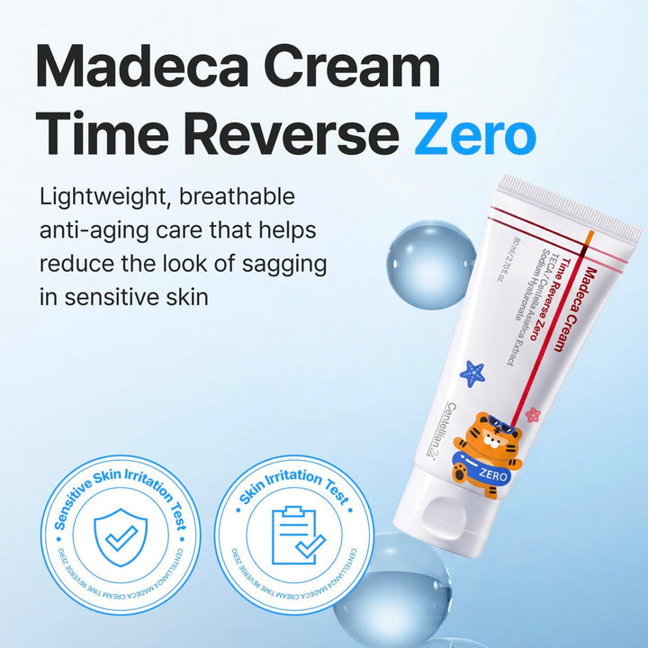 Madeca Cream Time Reverse Zero Set (Hello Summer Edition) (80ml+15ml+15ml)