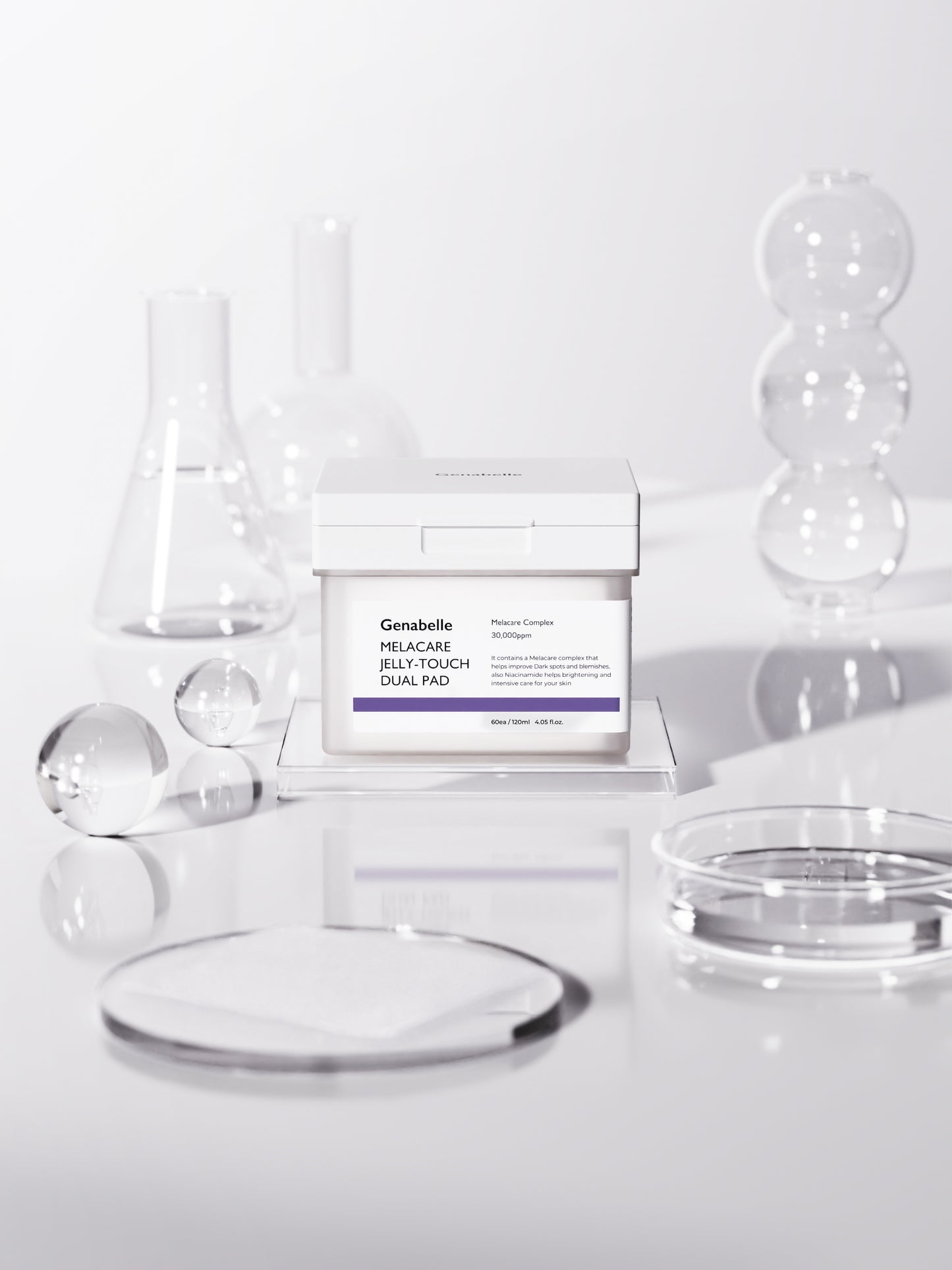 Genabelle - Melacare Jelly Touch Dual Pad - 60ea