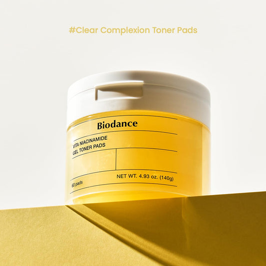 BIODANCE - Vita Niacinamide Gel Toner Pad (60ea)