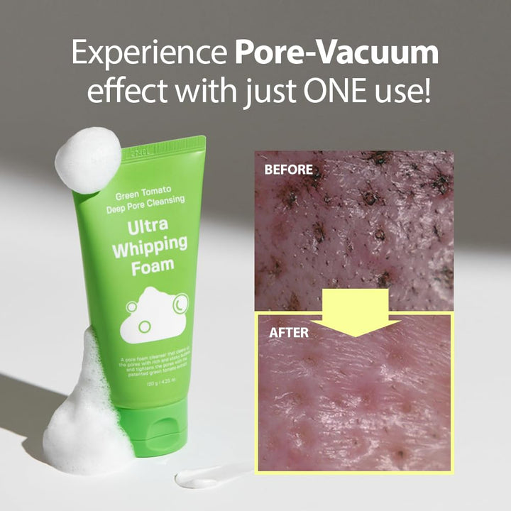 Green Tomato Pore Cleansing Whipping Foam