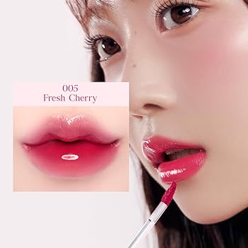Clio - Gloss Crystal Glam Tint – 005 Fresh Cherry