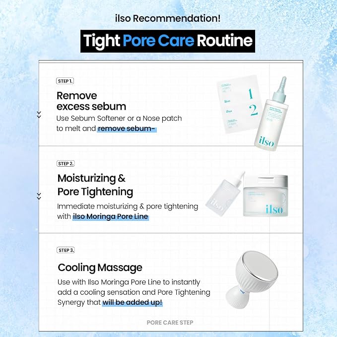 ilso Dual Cooling Master, Stainless Steel Cooling Massage Stick for Pores