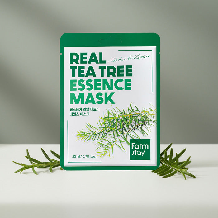Farmstay Real Tea Tree Essence Mask 10-Piece Set