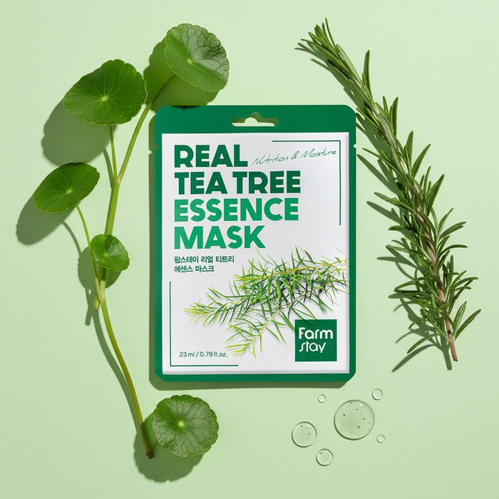 Farmstay Real Tea Tree Essence Mask 10-Piece Set