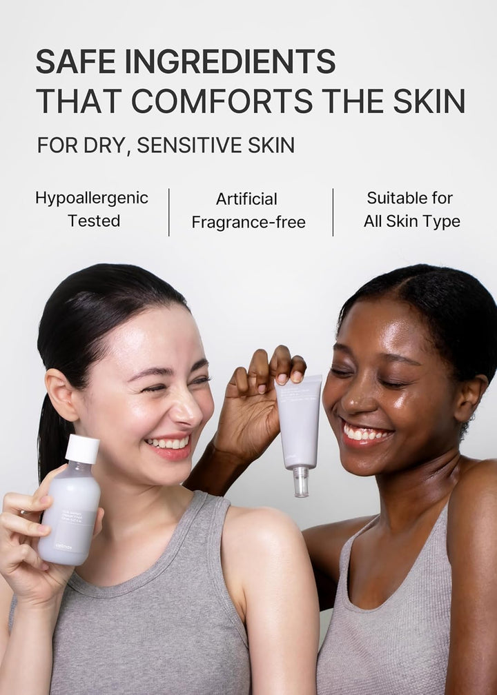 celimax Dual Barrier Trial Kit Travel Size, Gift Set | with Creamy Toner & Skin Wearable Cream, Travel Size, Mini-sized Gift Set, Ceramides, Peptide