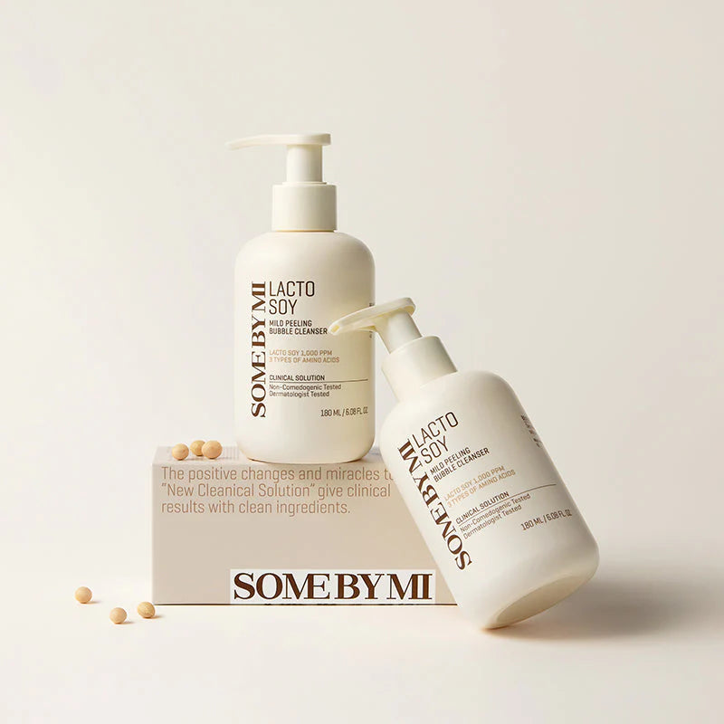 SOME BY MI - Nettoyant Exfoliant Doux au Lait de Soja – 180 ml