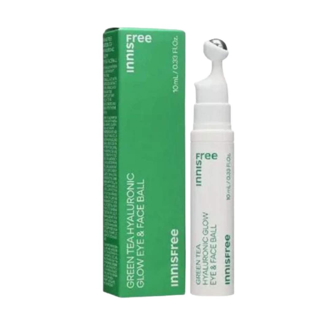 Innisfree Green Tea Hyaluronic Glow Eye & Face Ball