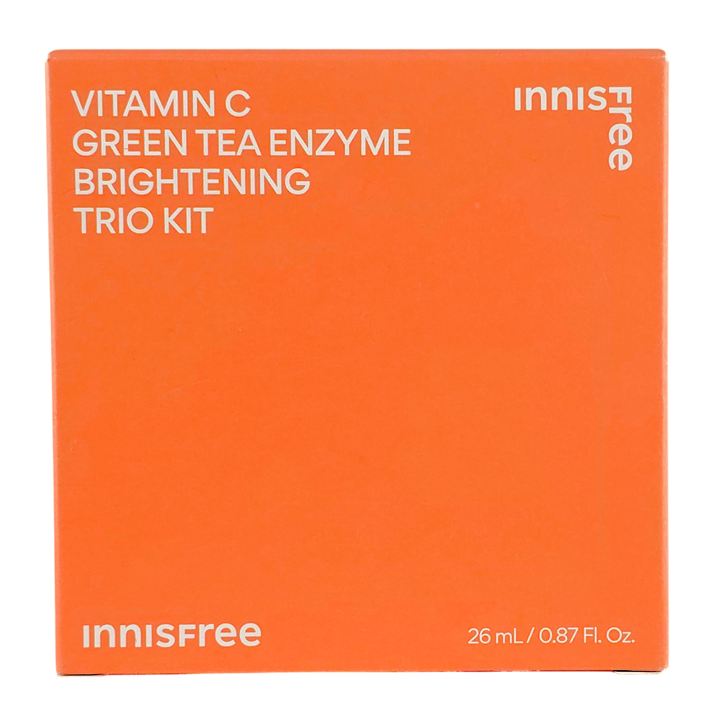 0.87 oz, InnisFree Vitamin C Green Tea Enzyme Brightening Tro Kit