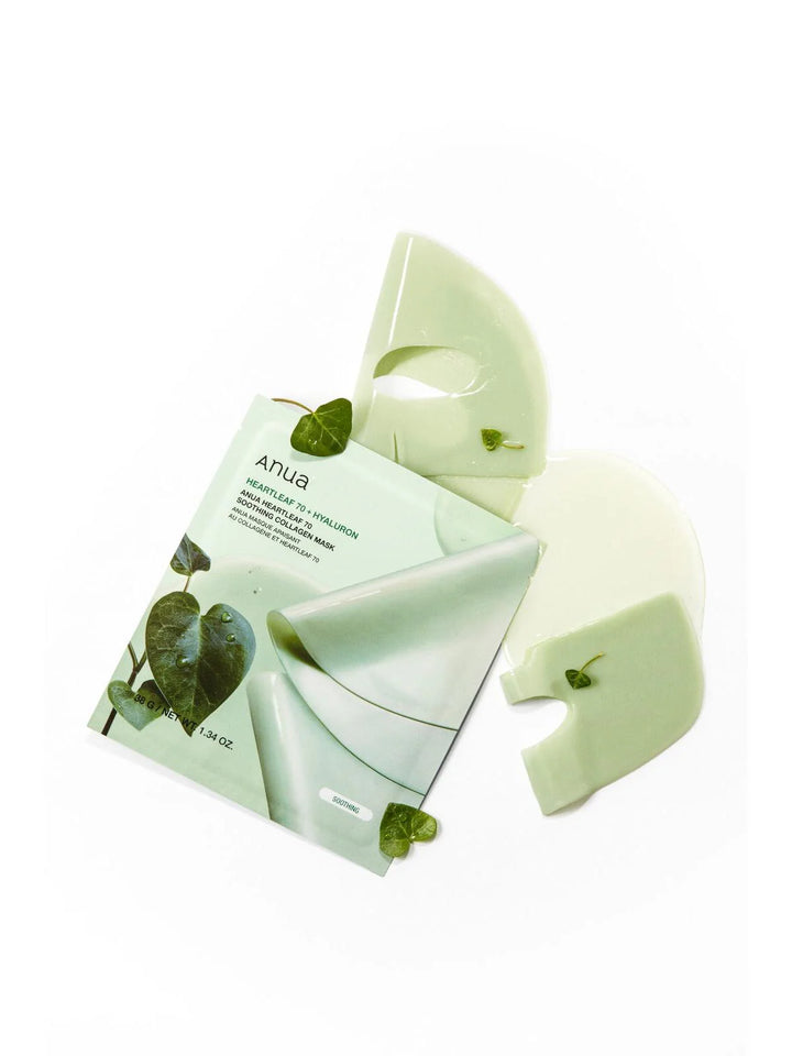 Anua – Masque Apaisant au Collagène Heartleaf 70