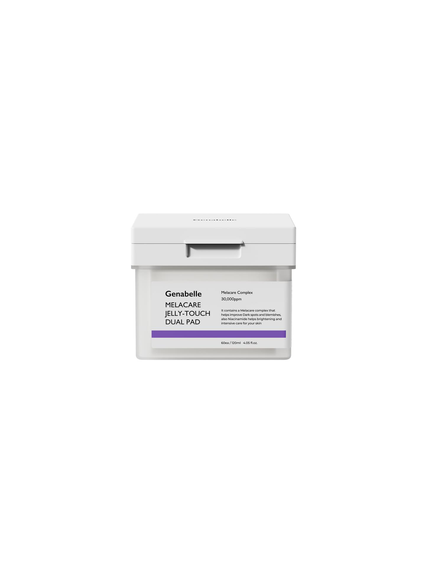Genabelle - Melacare Jelly Touch Dual Pad - 60ea