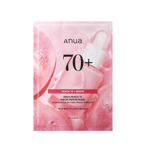 Anua- Masque Sérum Peach 70 Niacin - Masque tissu hydratant