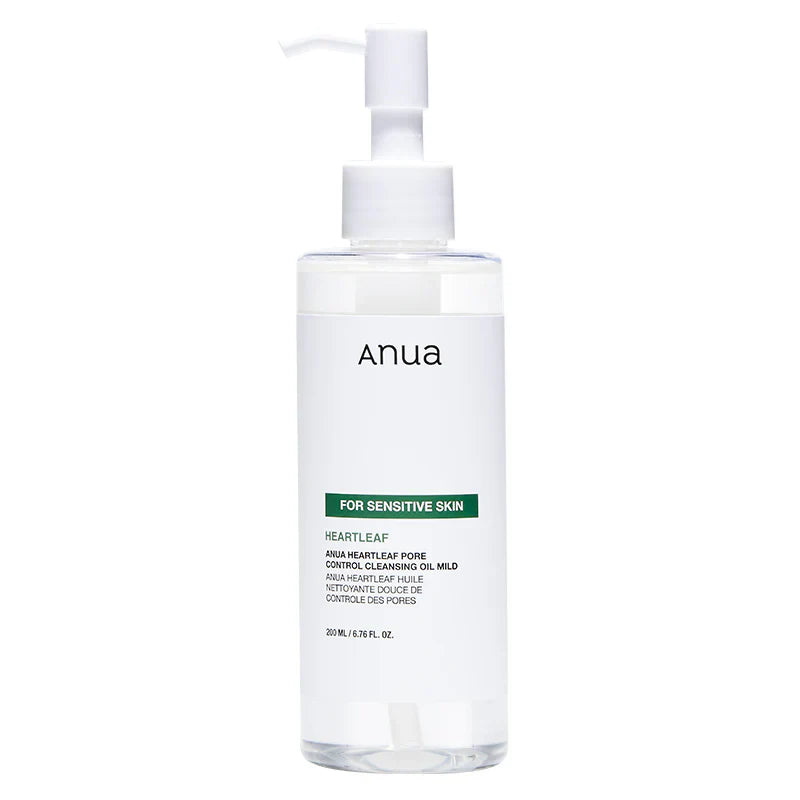 Huile Nettoyante Anua Peau Sensible Non Comédogène Skincare Coréenne