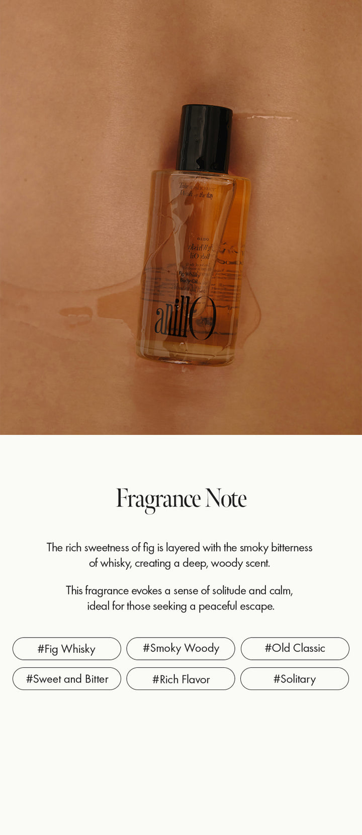 Fig WhiskyBody Oil - ANILLO