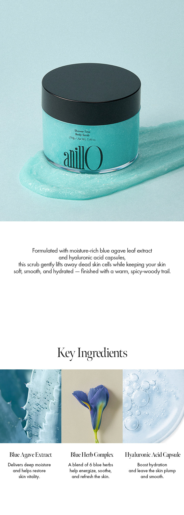 Shower TimeBody Scrub - ANILLO