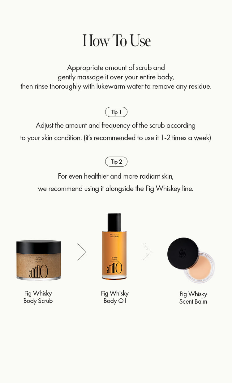 Fig WhiskyBody Scrub - ANILLO