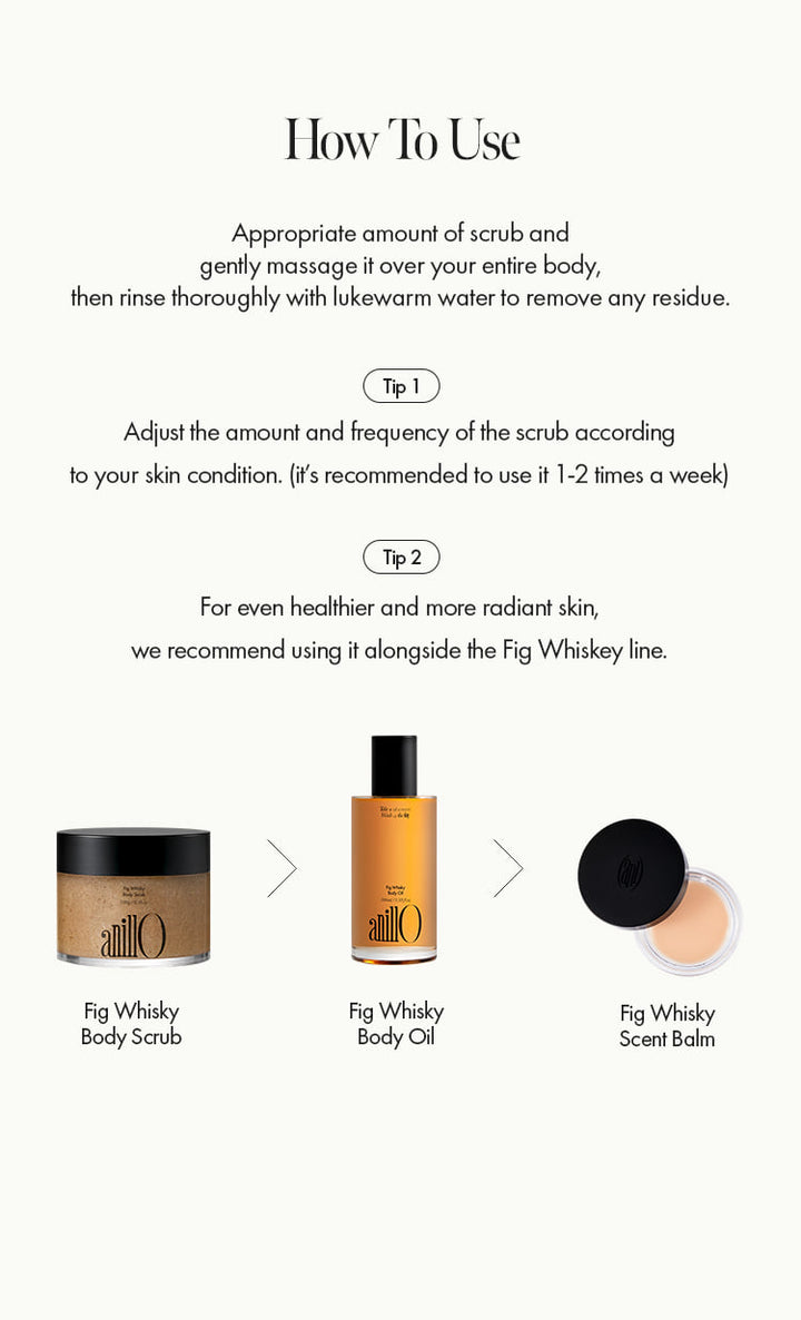 Fig WhiskyBody Scrub - ANILLO