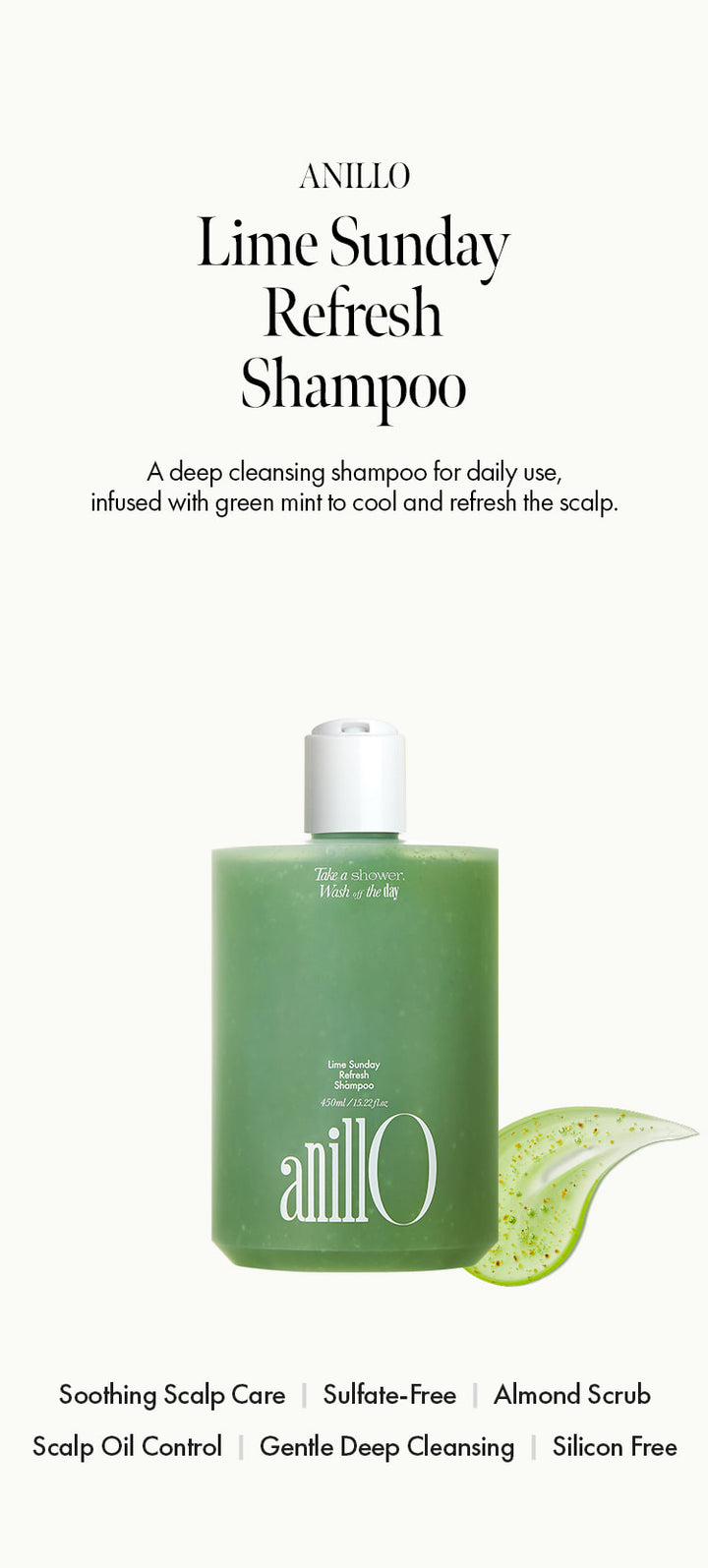 Lime SundayRefreshShampoo - ANILLO