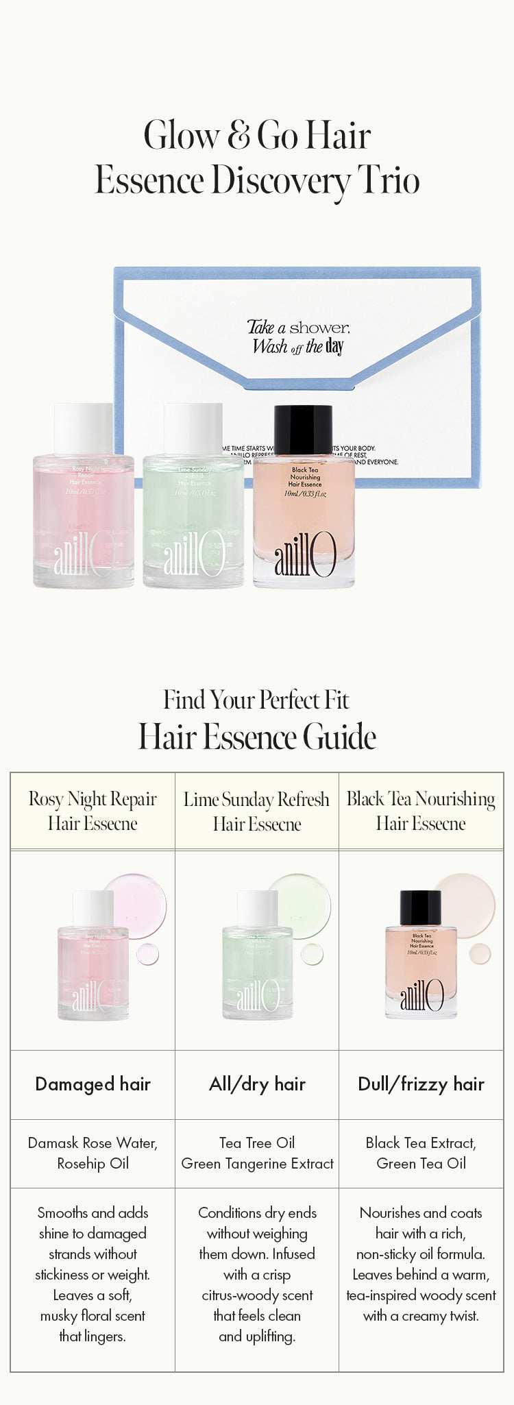 Glow & Go HairEssence Discovery Trio - ANILLO