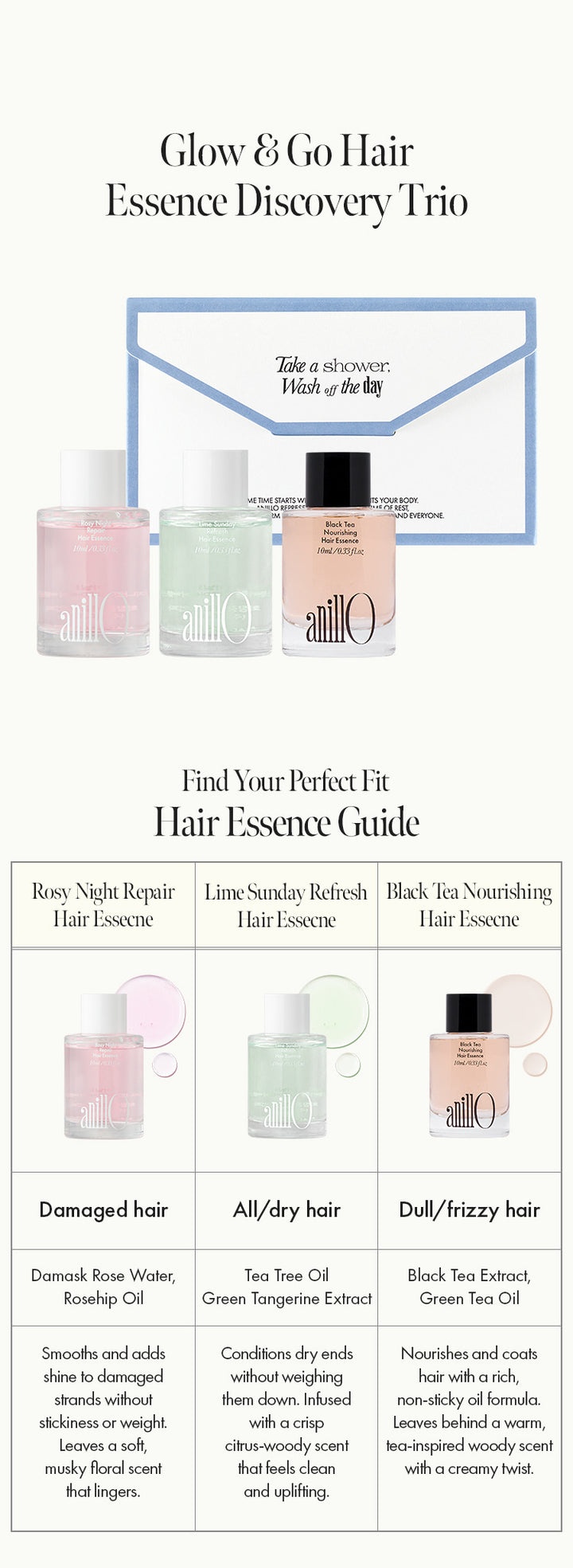 Glow & Go HairEssence Discovery Trio - ANILLO