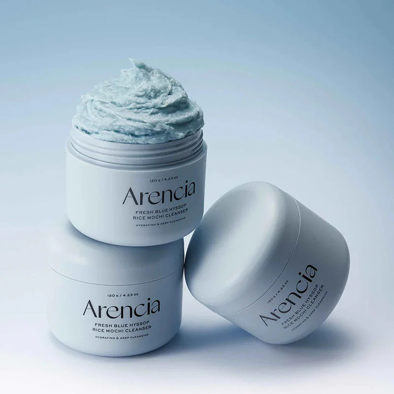 Arencia - Nettoyant Visage Fresh Blue Hyssop Rice Mochi – 120 g