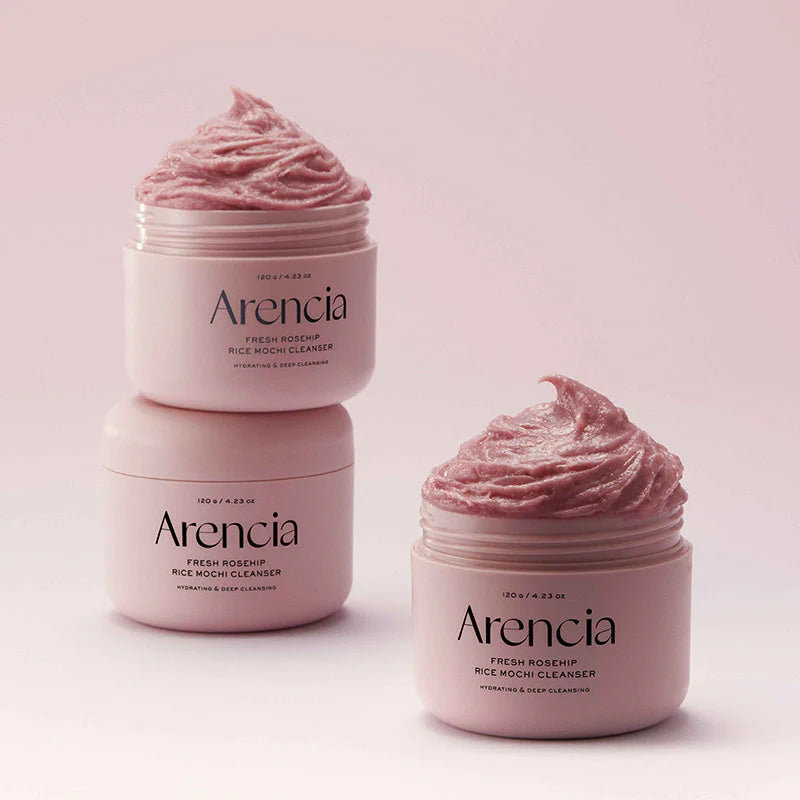 Arencia - Nettoyant Fresh Rosehip Rice Mochi – 120 g