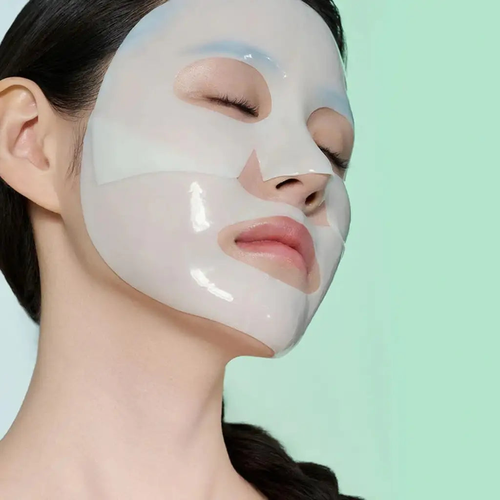 BIODANCE - Masque Profond Rafraîchissant aux Algues Marines – 1 boîte (4 masques de 34 g)