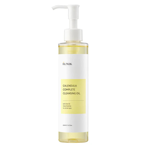 iUNIK - Huile démaquillante complète au calendula – 200 ml
