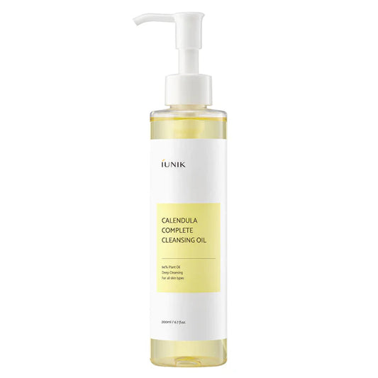 iUNIK - Huile démaquillante complète au calendula – 200 ml