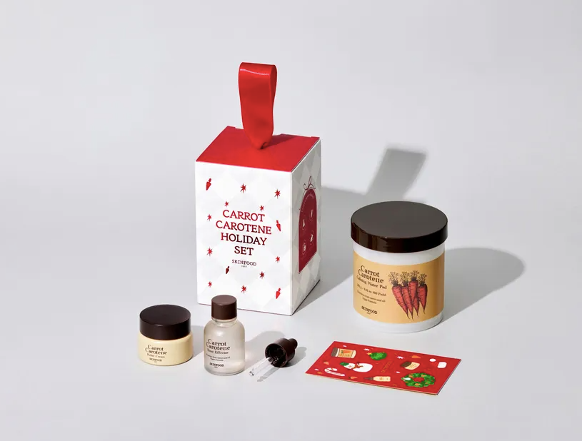 SKINFOOD - Coffret de Noel à la carotte et au carotène - 1 set