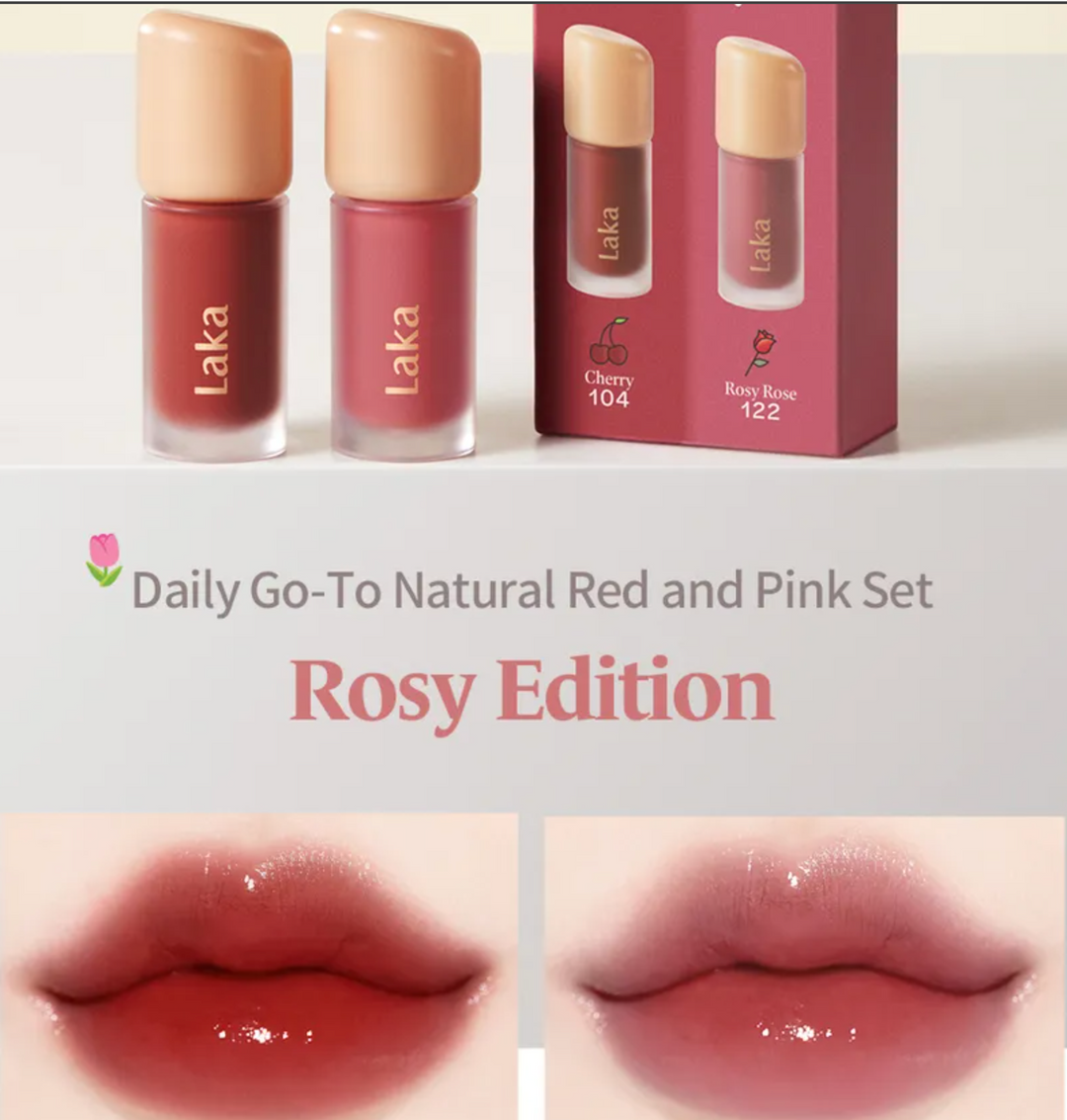 Laka - Fruity Glam Tint Mini Duo Special Set