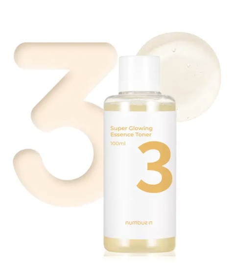 numbuzin - No. 3 Super Glowing Essence Toner Mini - Tonique