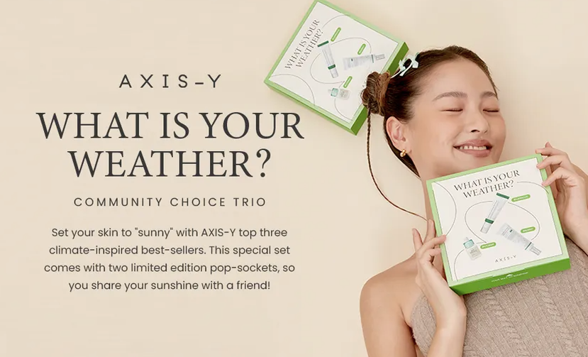 AXIS - Y - Coffret Beauté Quel Temps Fait-Il ?