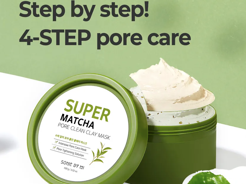 SOME BY MI - Super Matcha Pore Clean Clay Mask - Masque à l'argile