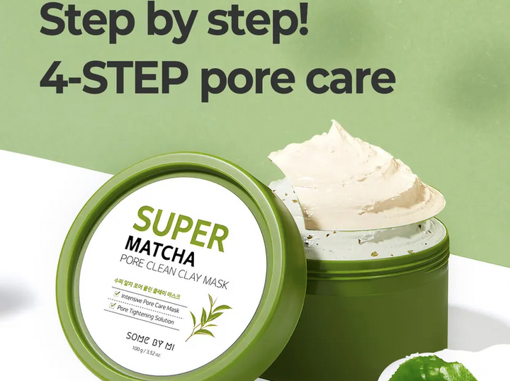 SOME BY MI - Super Matcha Pore Clean Clay Mask - Masque à l'argile