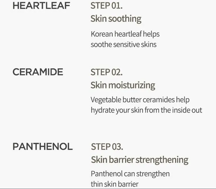 Anua- Pack de solution de nuit Heartleaf Cream Mask - Masque hydratant