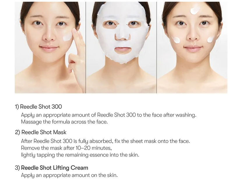 VT - Reedle Shot All In One 3 Step Mask - Soin masque 3 en 1