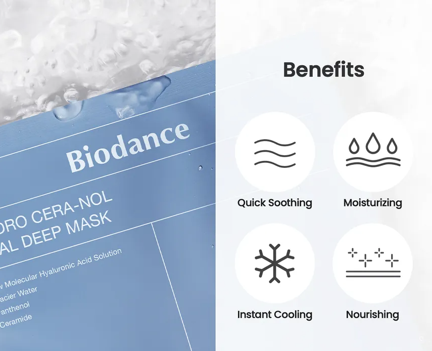 Biodance- Coffret Masque Profond Hydro Cera-nol Real