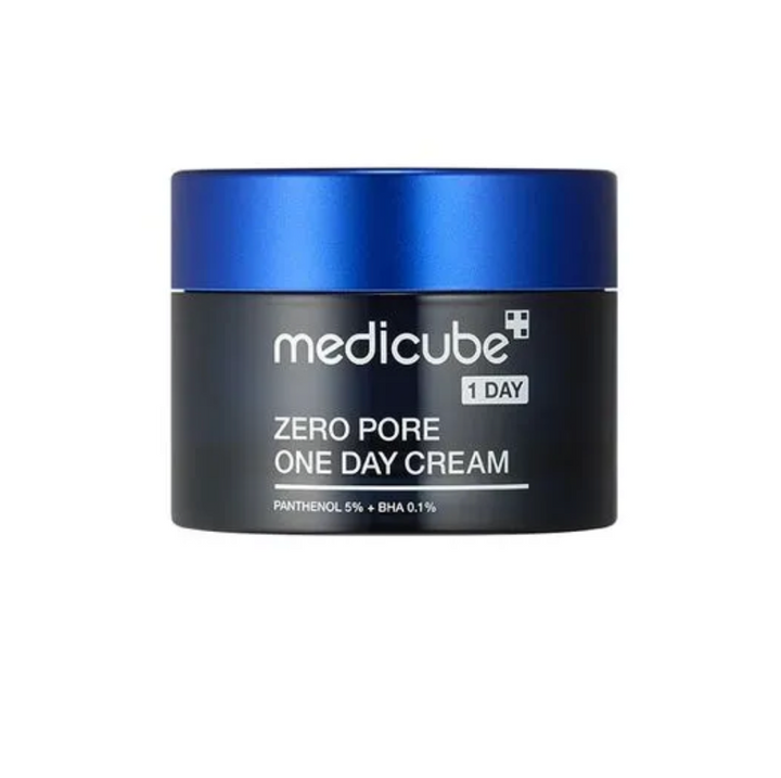 Medicube, Zero Pore, Crème, Pores resserrés, Peau lisse, Anti-imperfections, Soin hydratant, Peau matifiée, Crème de jour, Soin de la peau, Soin anti-âge, Crème légère, Peau uniforme, Pore control, Crème nourrissante, Teint éclatant