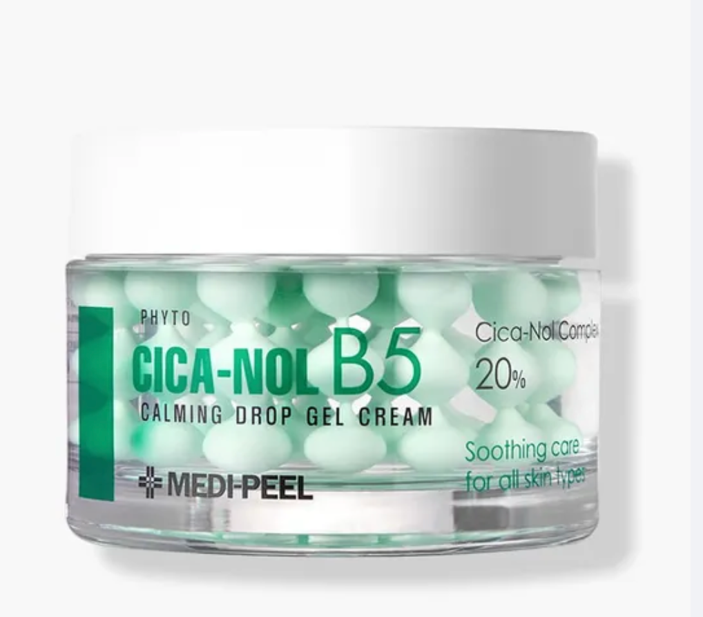 MEDI-PEEL, Phyto Cica-nol, B5, Gel-crème apaisant, Peau sensible, Apaisant, Cica, Hydratation, Soin réparateur, Peau lisse, Soin régénérant, Soin de la peau, Peau nourrie, Soin anti-irritation, Gel-crème hydratant, Peau calme