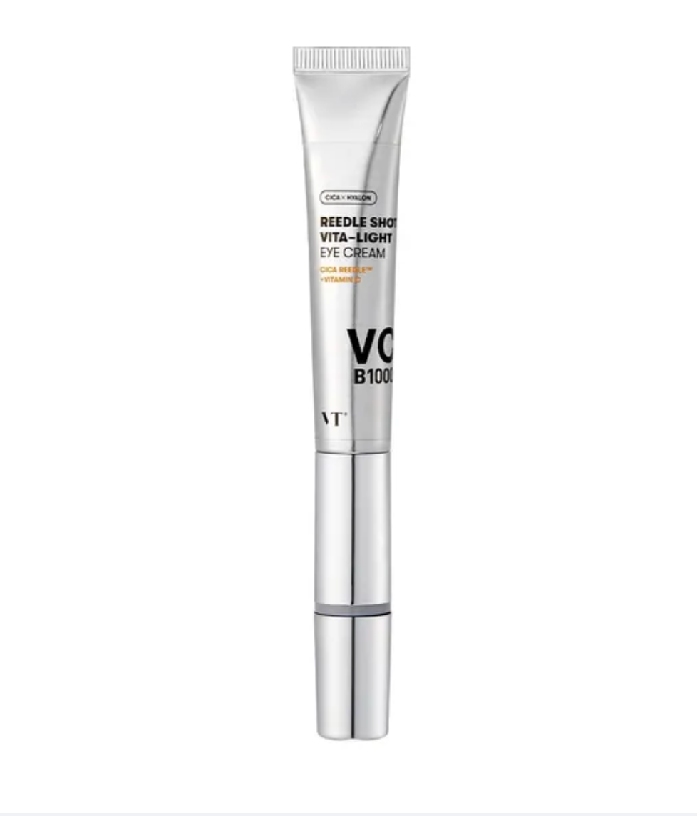 VT, Reedle Shot, Crème pour les yeux, Vita-Light, Soin des yeux, Anti-cernes, Anti-rides, Hydratation, Éclat du regard, Soin régénérant, Crème réparatrice, Soin anti-âge, Peau délicate, Soin nourrissant, Soin apaisant, Contour des yeux