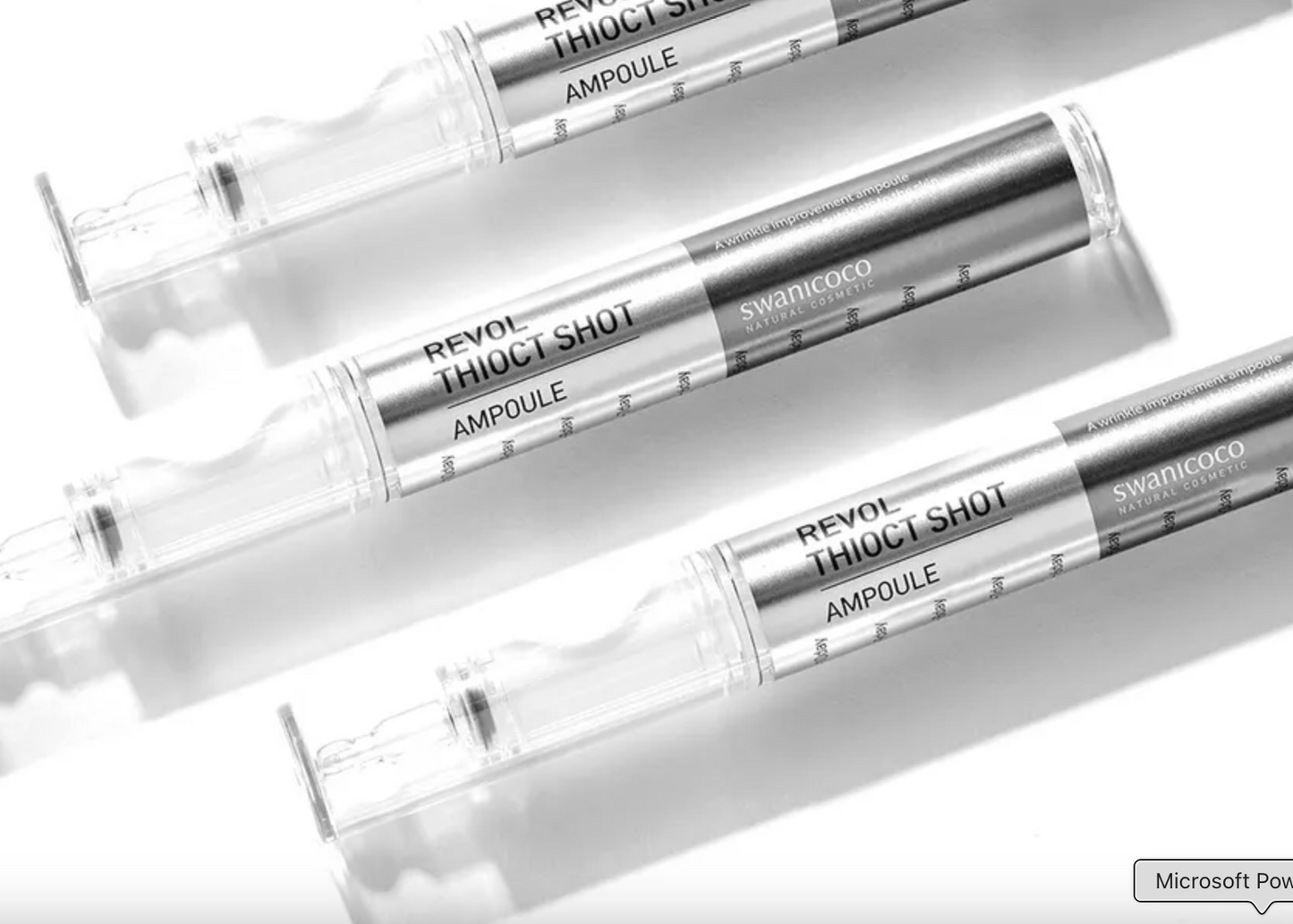 SWANICOCO - Ampoule Coup d'Éclat Thioct Revol