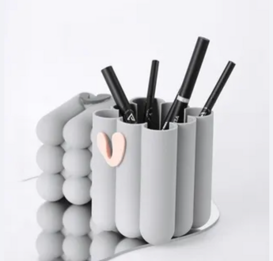 VEECCI - Silicone Makeup Brush Holder