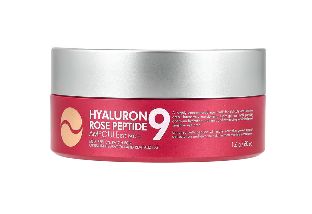 MEDI-PEEL - Hyaluron Rose Peptide 9 Ampoule Eye Patch 60pcs [60 pcs]