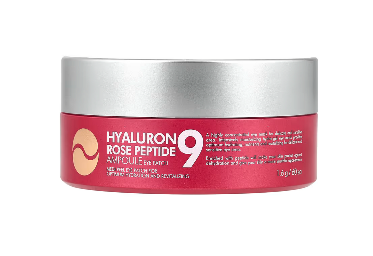 MEDI-PEEL - Hyaluron Rose Peptide 9 Ampoule Eye Patch 60pcs [60 pcs]