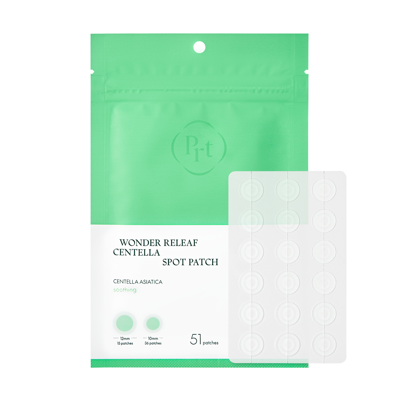 Purito SEOUL - Patchs Boutons Wonder Releaf à la Centella