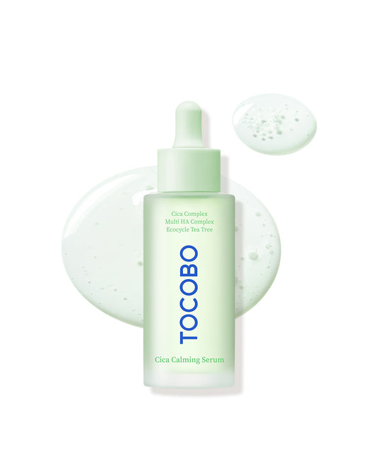 TOCOBO Cica Calming Serum: Soothing Hydration for Sensitive Skin with Tea Tree